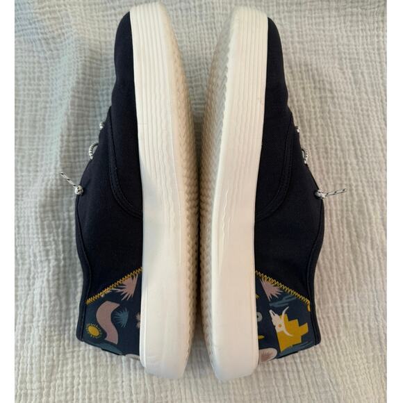 Hey Dude Conway Desert Men Size 13 Navy Sneaker Slip On Lightweight Canvas - Picture 3 of 11